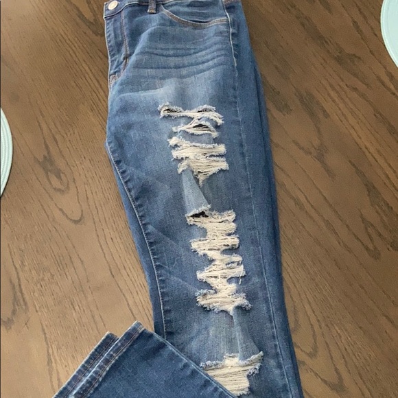 Pacsun Distressed Jeggings 28w - Picture 2 of 6